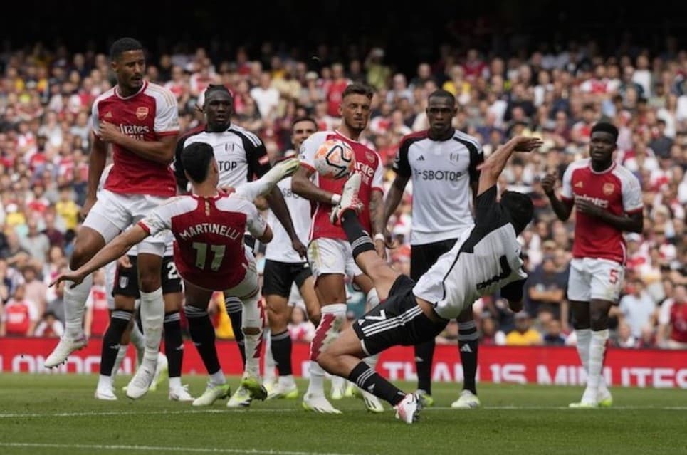 Trận đấu giữa Arsenal vs Fulham ở tuần 3 Ngoại hạng Anh 2023/2024
