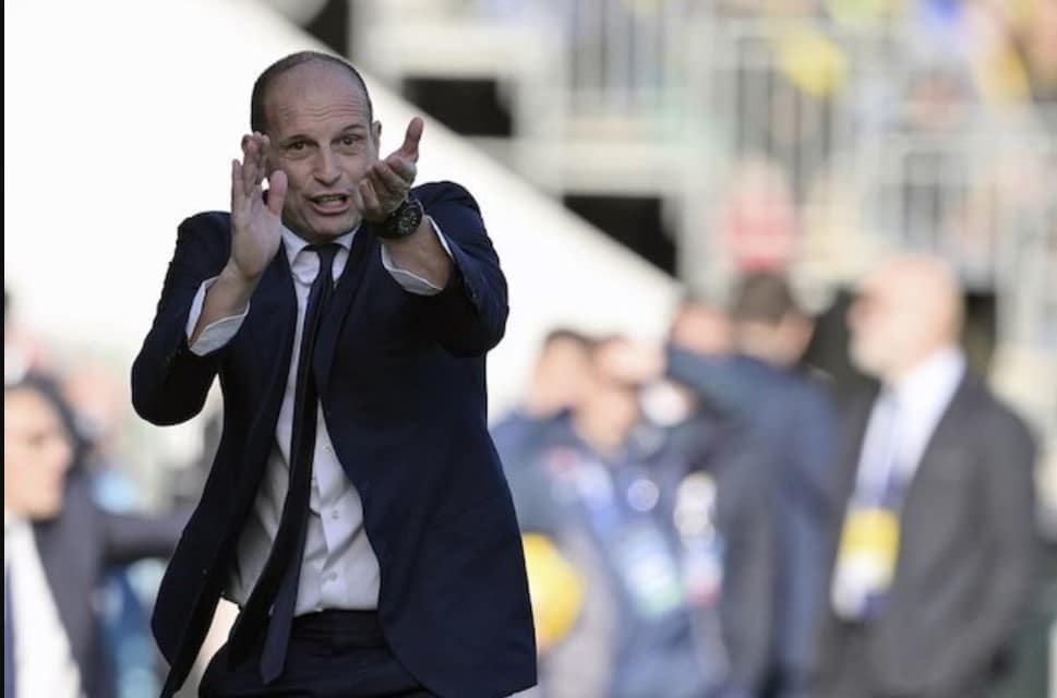 Serie A 2023/2024: HLV Juventus, Massimiliano Allegri, trận Frosinone vs Juventus tuần 17 