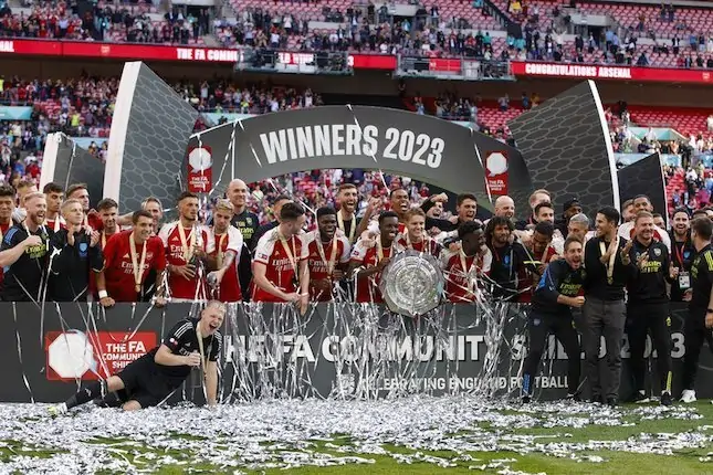 Arsenal, nhà vô địch Community Shield 2023